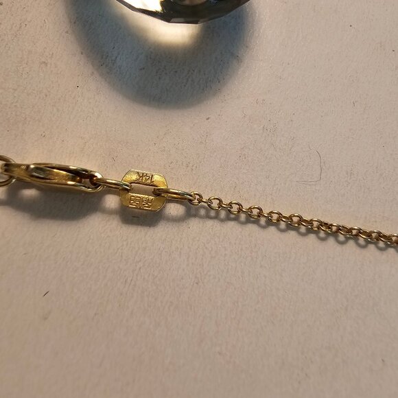 EFFY 14k yellow gold chain 1,6 g, 18" - Picture 4 of 5